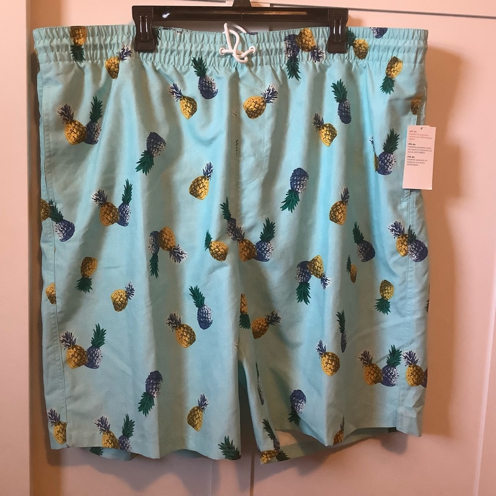 Old Navy Printed Swim Trunks for Men New size XXLARGE - Picture 6 of 13